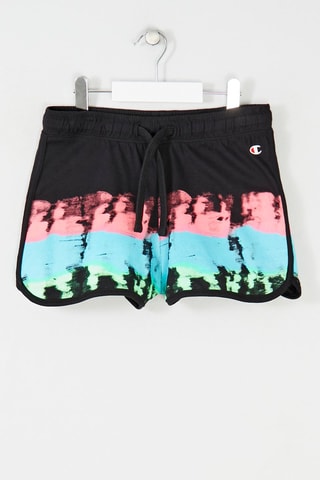 Short - Negro, azul, verde y rosa