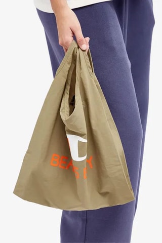 Tote bag - Blanco y verde