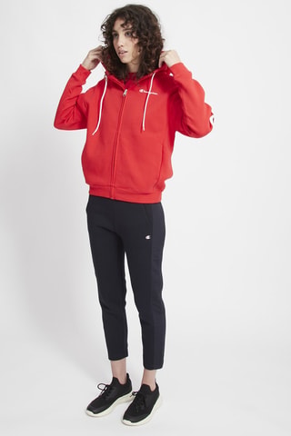 Sweater met Capuchon - Wit, rood en grijs