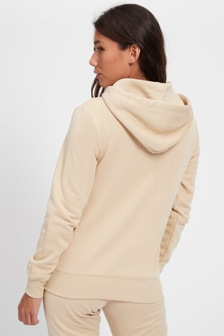 Sweater met Capuchon - Beige, rood en blauw