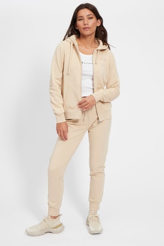 Sweater met Capuchon - Beige, rood en blauw