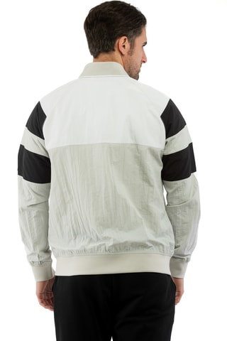 Chaqueta Raglan - Gris y negro