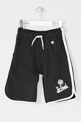 Bermudas Tar Heels - Blanco, negro y rojo