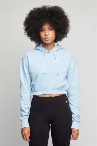 Sweater met Capuchon - Wit en blauw