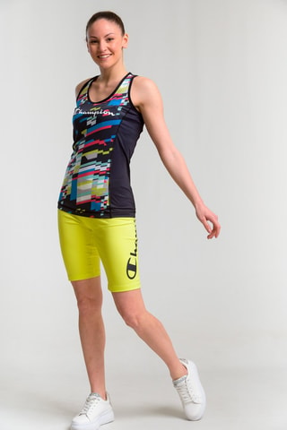 Top - Zwart en blauw