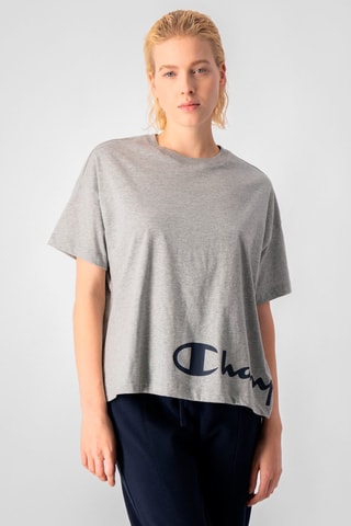 Camiseta - Azul y gris