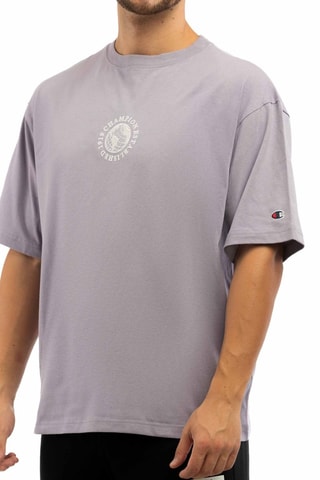 Camiseta - Blanco, azul y violeta