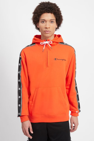 Sweater met Capuchon - Wit, zwart, rood en oranje