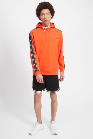 Sweater met Capuchon - Wit, zwart, rood en oranje