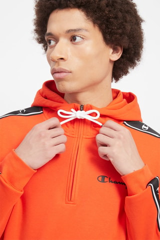 Sweater met Capuchon - Wit, zwart, rood en oranje