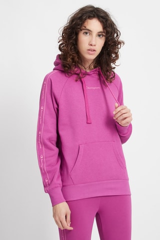 Sweater met Capuchon - Wit en roze