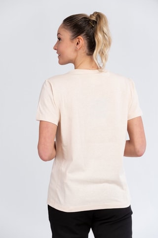 Camiseta - Blanco, beige, rojo y amarillo