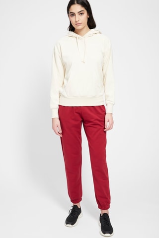 Sweater met Capuchon - Ecru - Wit