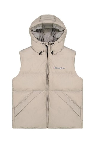 Chaleco - Blanco y beige