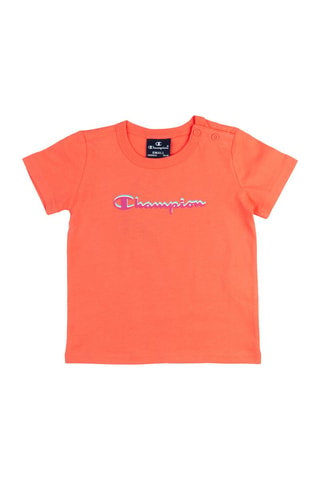 Camiseta y short - Naranja y gris