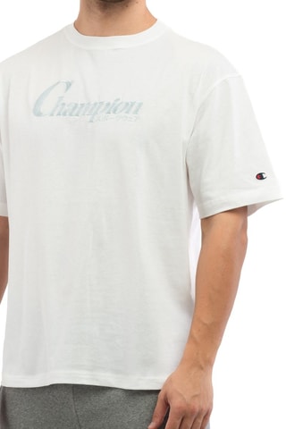 Camiseta - Blanco, azul y gris