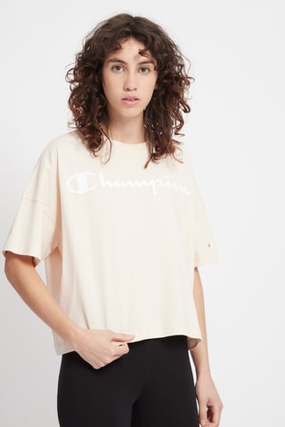Camiseta - Blanco y rosa