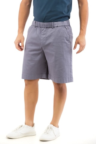 Bermudas - Blanco, negro y violeta