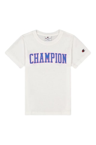 Camiseta - Blanco y azul