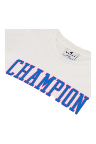 Camiseta - Blanco y azul