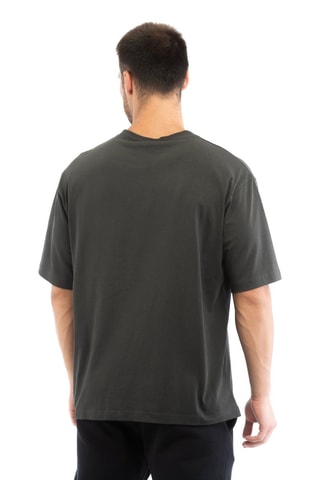 Camiseta - Antracita - Blanco, azul y gris