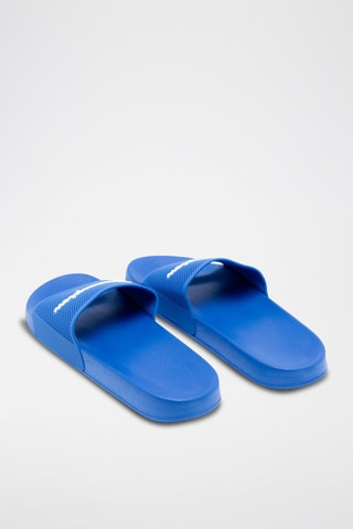 Chanclas - Azul eléctrico - Blanco y azul