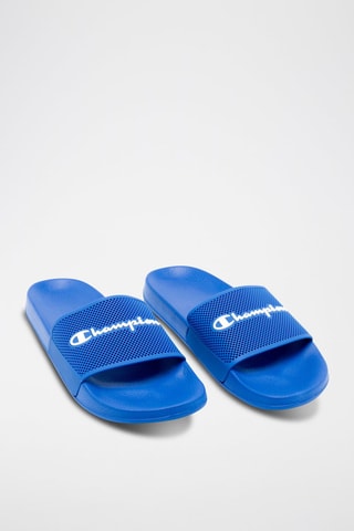 Chanclas - Azul eléctrico - Blanco y azul