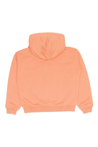 Sudadera con capucha - Blanco y naranja