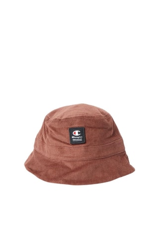 Gorro bucket de pana - Marrón