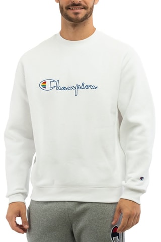 Sudadera - Champion - Blanco, rojo y azul