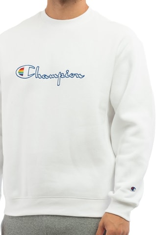 Sudadera - Champion - Blanco, rojo y azul