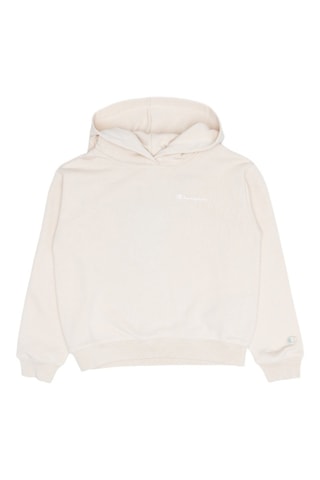 Sudadera con capucha - Blanco, beige y azul