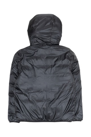 Chaqueta con capucha - Blanco y negro