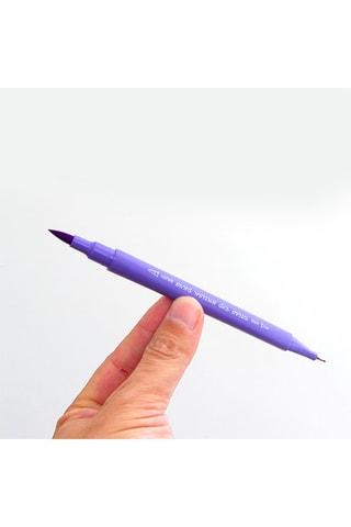 72 Viltstiften met Dubbele Punt - 1-2 mm / 0,4 mm