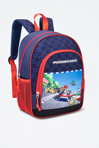 Rugtas Super Mario Kart - Donkerblauw - Rood en blauw