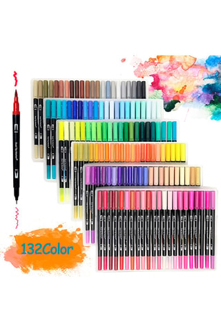 132 Viltstiften - Multicolor