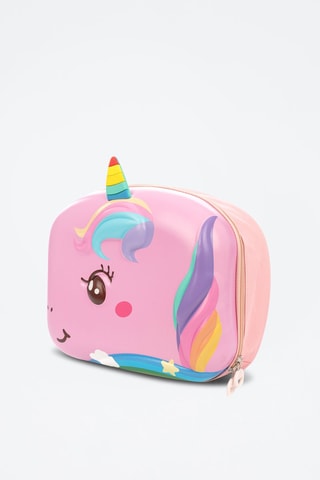 Rugtas Unicorn - Roze - Zwart, blauw en roze