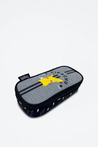 Etui Pikachu Pokemon - Grijs - Zwart, geel en grijs