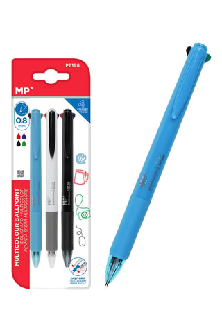 3 Pennen - 4 Kleuren