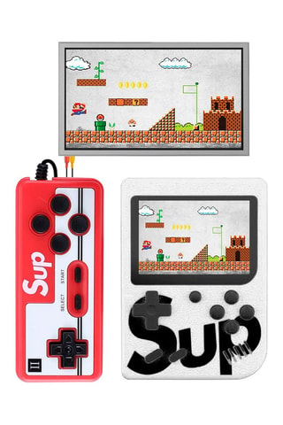 Retro Gameconsole - Wit