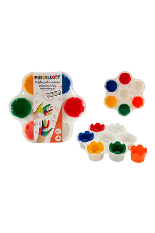 Palet vingerverf Wit
