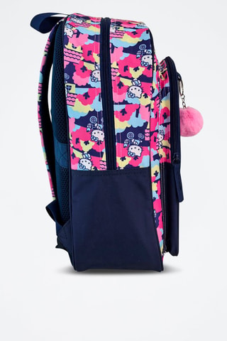 Rugtas Hello Kitty Sanrio - Marineblauw - Blauw, geel en roze