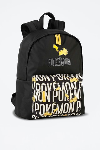 Rugtas Pikachu Pokemon - Wit en zwart
