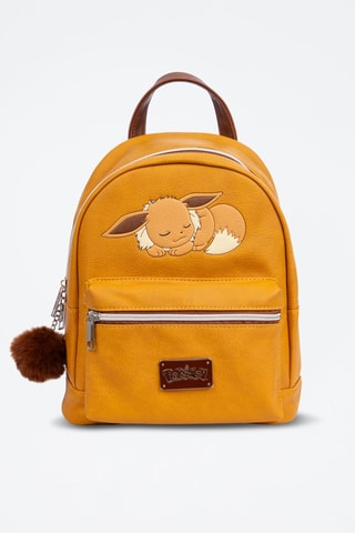 Rugtas Eevee Pokemon - Mosterdgeel - Beige, geel en bruin
