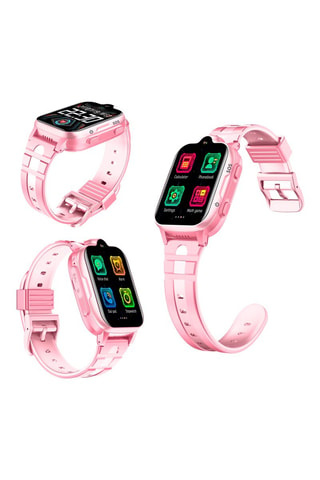 Smartwatch K15 4G GPS -  Geschikt voor iOS en Android - Roze