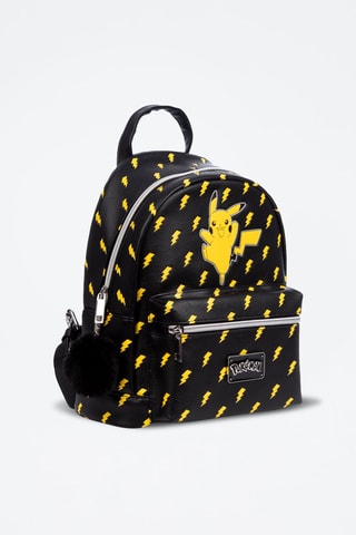 Rugtas Pikachu Pokemon  - Geel en zwart