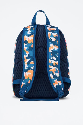 Rugtas Fortnite Blue Campo - Blauw en oranje