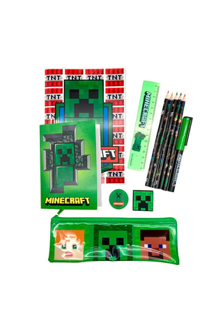 Set Schrijfwaren Minecraft - 12-delig