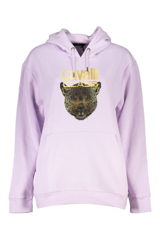 Sweat à capuche - Lilas - Vert, jaune et violet