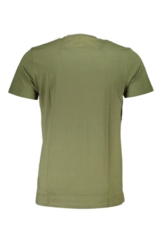 T-shirt - Kaki - Blanc, vert et orange